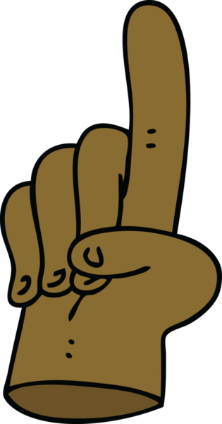 Bir insan tarafından çizilmiş garip bir çizgi film.