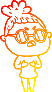 Bir insan tarafından çizilmiş kızgın bir karikatür çizimi.