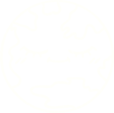 Bir insan tarafından çizilen Dünya Tebeşiri Gezegeni