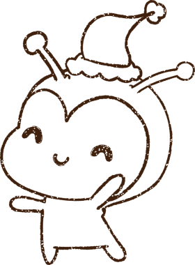 Bir insan tarafından çizilen Mutlu Uzaylı Kömür Çizimi