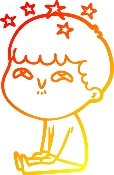 İnsan tarafından çizilmiş bir çizgi film karakteri.