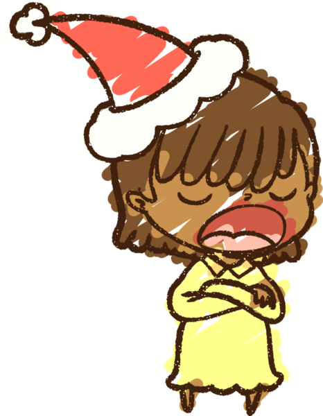 Bir insan tarafından çizilen Şenlikli Kadın Tebeşiri