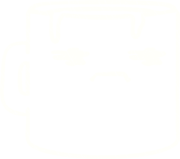 Bir insan tarafından çizilmiş kahve fincanı tebeşiri.