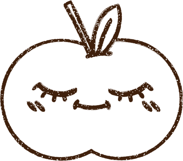 Elma Kömürü Bir insan tarafından çizilmiş