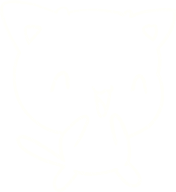 Bir insan tarafından çizilen Mutlu Kedi Tebeşiri