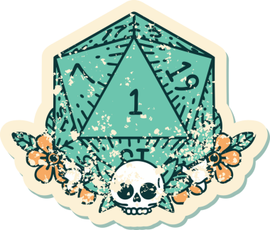 Retro Dövme Tarzı Doğal Zarlar Bir insan tarafından çizilmiş çiçek elementleri ile yuvarlanır