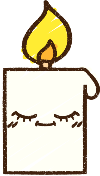 Bir insan tarafından çizilen Mum Tebeşiri