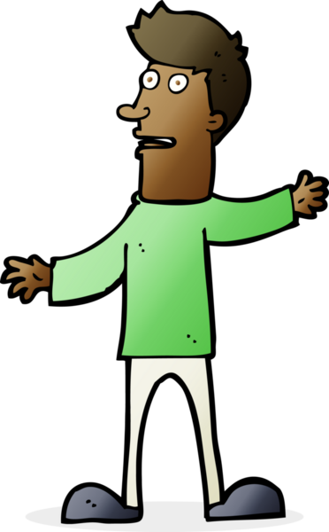 Bir insan tarafından çizilen karikatür adamı şaşırttı