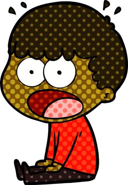 Bir insan tarafından çizilmiş bir karikatür.