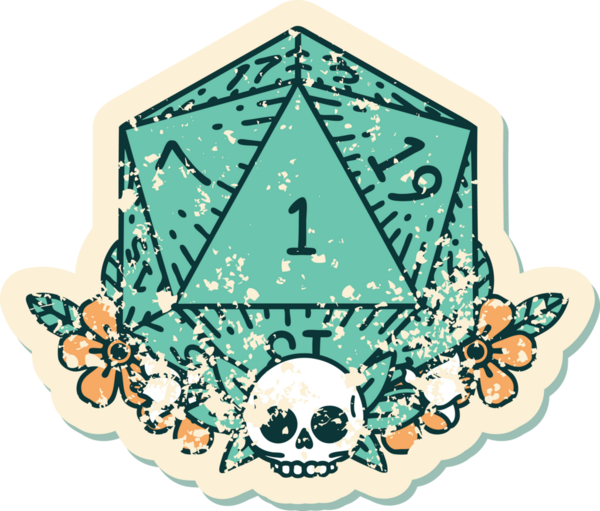 Retro Dövme Tarzı Doğal Zarlar Bir insan tarafından çizilmiş çiçek elementleri ile yuvarlanır