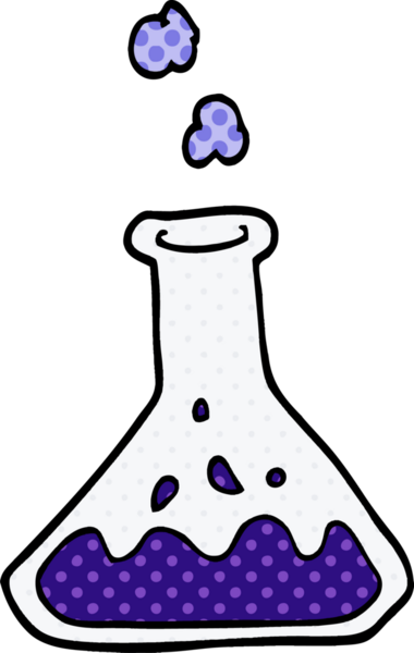 bir insan tarafından çizilmiş karalama bilim deneyi.