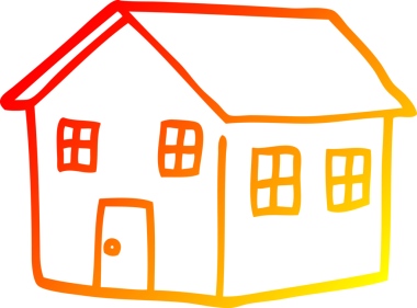 Bir insan tarafından çizilmiş geleneksel bir karikatür çizimi.