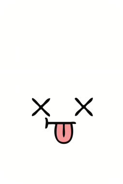 Bir insan tarafından çizilmiş bir buzdolabının düz renkli retro karikatürü