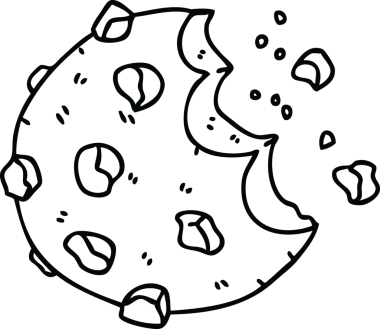 Bir insan tarafından çizilmiş garip çizgi film kurabiyeleri.