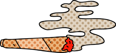 Bir insan tarafından çizilmiş çizgi roman tarzı tuhaf bir çizgi film.