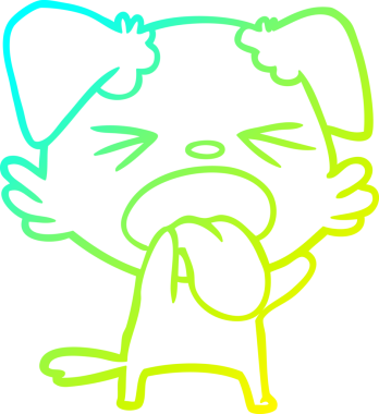 Bir insan tarafından çizilmiş iğrenç bir çizgi film çizimi.