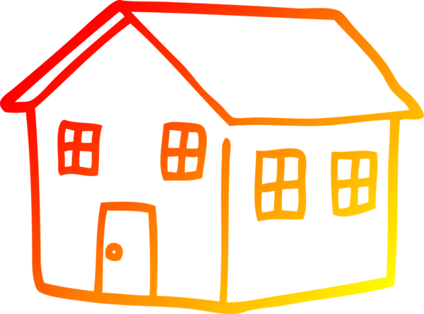 Bir insan tarafından çizilmiş geleneksel bir karikatür çizimi.