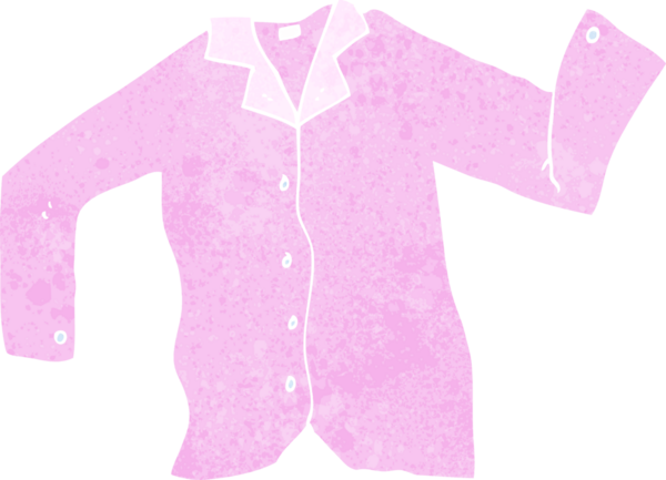 Bir insan tarafından çizilmiş karikatür gömleği.