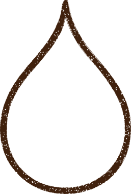 Bir insan tarafından çizilen Damla Kömürü Çizimi