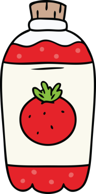 Bir insan tarafından çizilmiş portakal tozu karalaması.