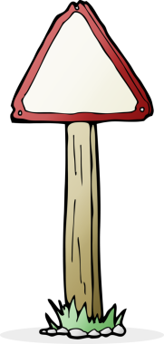 Bir insan tarafından çizilmiş çizgi film levhası.