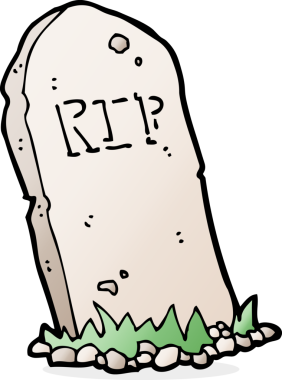 bir insan tarafından çizilmiş ürkütücü bir mezar.