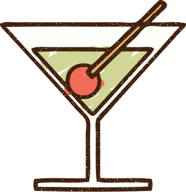 Bir insan tarafından çizilen Kokteyl Tebeşiri