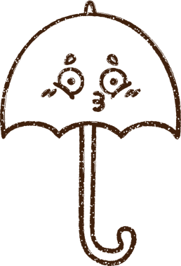 Bir insan tarafından çizilen Şemsiye Kömürü