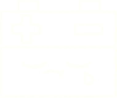 Bir insan tarafından çizilmiş pil tebeşiri.