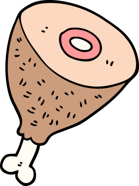 karikatür bir insan tarafından çizilmiş et