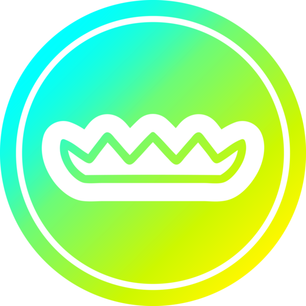 Bir insan tarafından çizilmiş basit bir yaprak simgesi