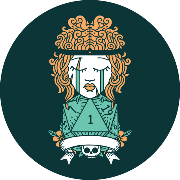 Bir insan tarafından çizilmiş doğal bir rulo ile ağlayan insan barbarlığının simgesi.