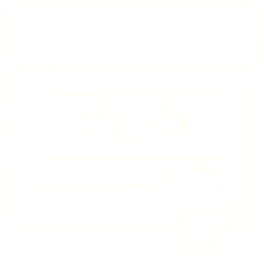 Bir insan tarafından çizilmiş Resmi Sertifika Tebeşiri