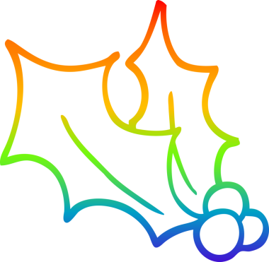 gökkuşağı gradyan çizimi bir insan tarafından çizilmiş kutsal bir çizgi