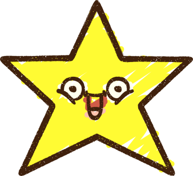 Bir insan tarafından çizilmiş yüz tebeşirli yıldız