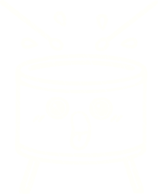 Bir insan tarafından çizilen Davul Tebeşiri