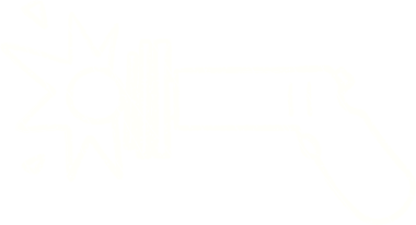 Bir insan tarafından çizilen Ray Gun Tebeşiri