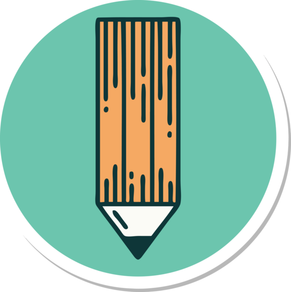 Bir insan tarafından çizilmiş el çizimi karikatür