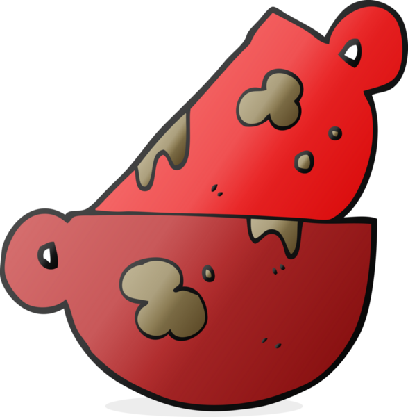 Bir insan tarafından çizilmiş el yazısıyla çizilmiş kirli kahve fincanları.