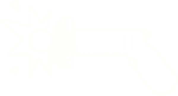 Bir insan tarafından çizilen Ray Gun Tebeşiri