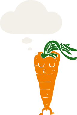 Düşünce baloncuklu karikatür insan tarafından çizilmiş.