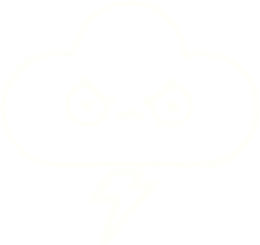 Öfkeli Fırtına Bulutu Tebeşiri Bir insan tarafından çiziliyor