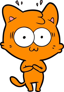 Bir insan tarafından çizilmiş bir çizgi film.