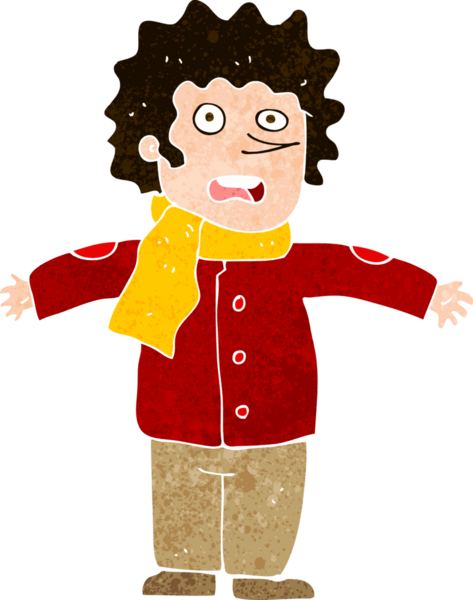 Bir insan tarafından çizilen karikatür adamı şaşırttı