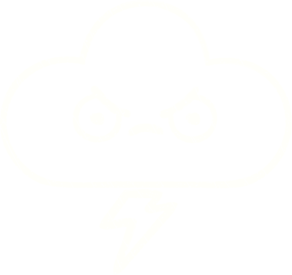 Öfkeli Fırtına Bulutu Tebeşiri Bir insan tarafından çiziliyor