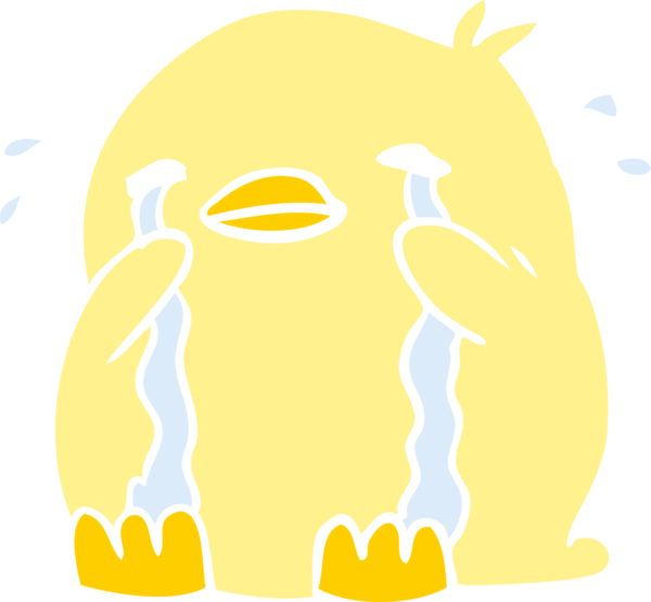 Düz renkli çizgi film karakteri bir insan tarafından çizilmiş.