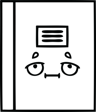 Bir insan tarafından çizilmiş bir defterin çizgi çizimi