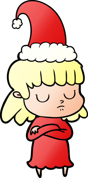 Bir insan tarafından çizilmiş ilgisiz bir kadın çizgi filmi.