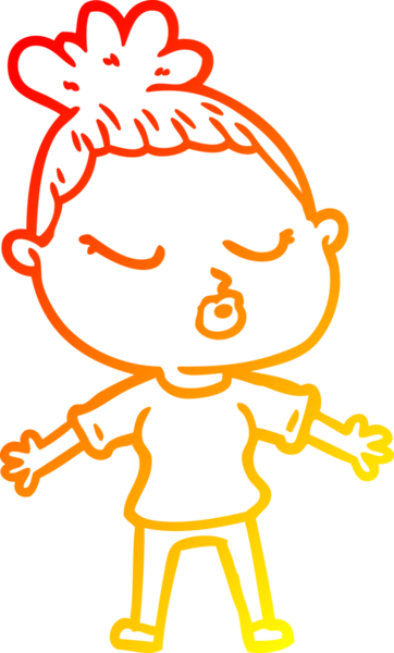 Bir insan tarafından çizilmiş, karikatür çizimi.