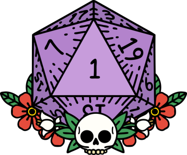 Retro Dövme Tarzı Doğal Zarlar Bir insan tarafından çizilmiş çiçek elementleri ile yuvarlanır